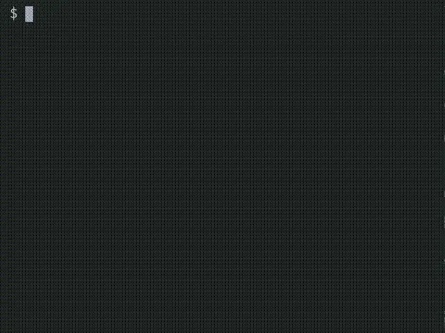 Gif for running ocrvid on terminal